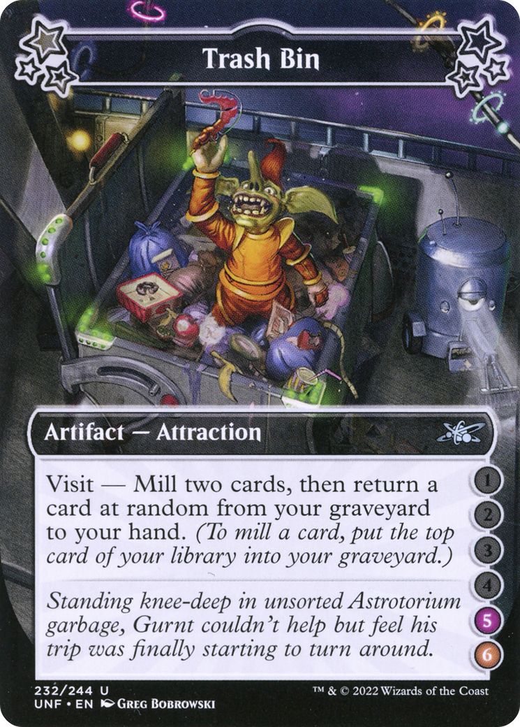 Trash Bin (5-6) (232) Foil - Unfinity