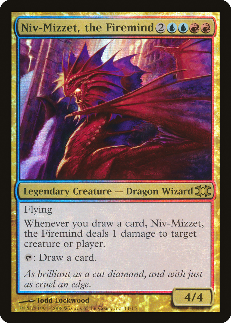 Niv-Mizzet, the Firemind (011) Foil - From the Vault: Dragons