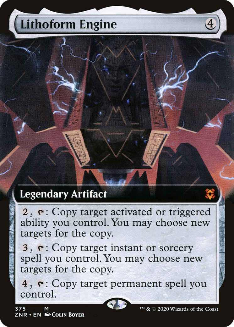 Lithoform Engine (Extended Art) (375) Foil - Zendikar Rising