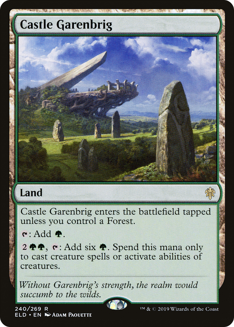Castle Garenbrig (240) - Throne of Eldraine