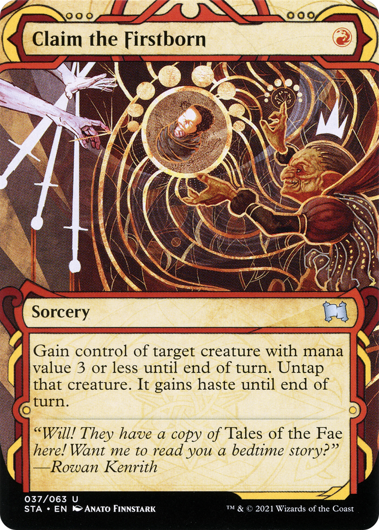 Claim the Firstborn (037) - Strixhaven Mystical Archive
