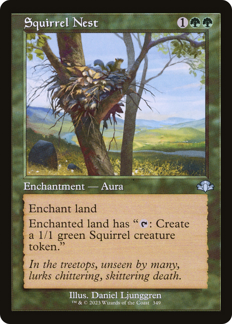 Squirrel Nest (Retro) (349) Foil - Dominaria Remastered