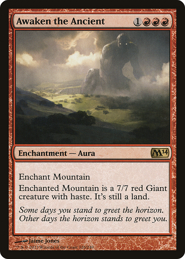 Awaken the Ancient (126) Foil - Magic 2014