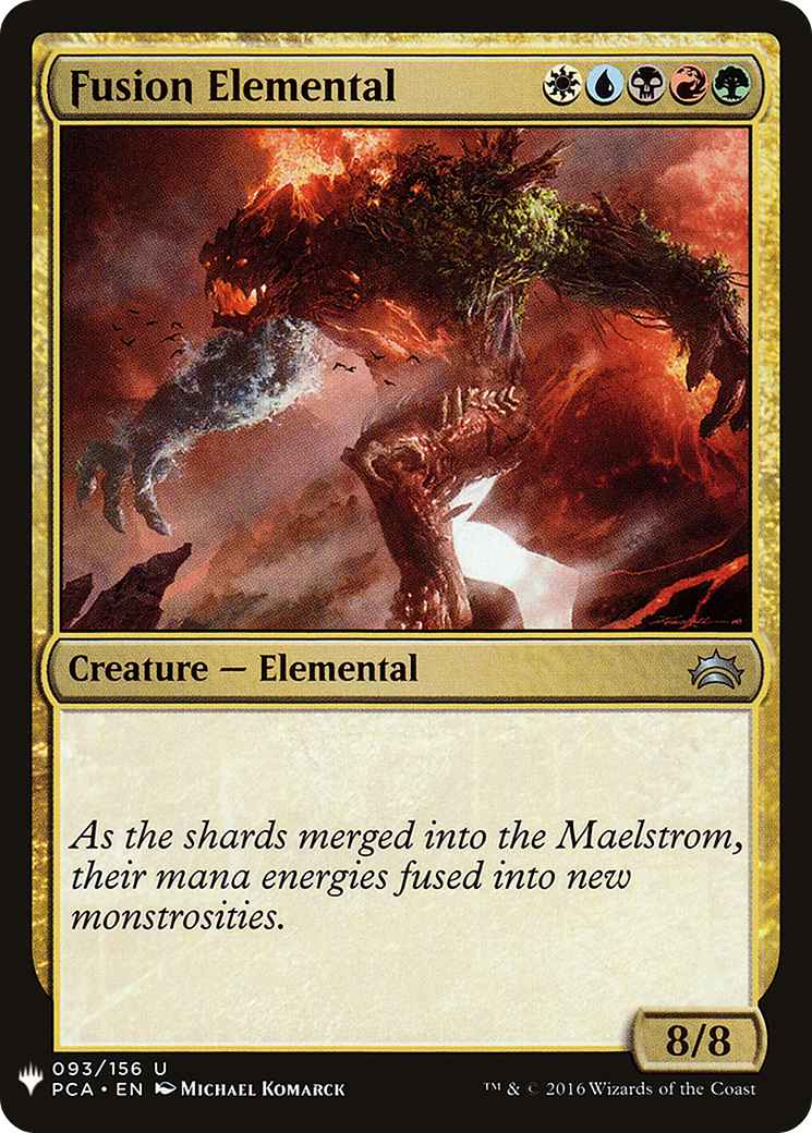Fusion Elemental (PCA-93) - The List