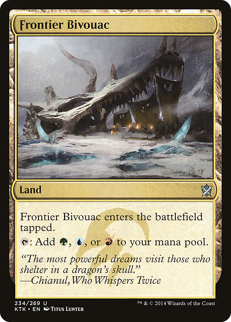 Frontier Bivouac (234) Foil - Khans of Tarkir