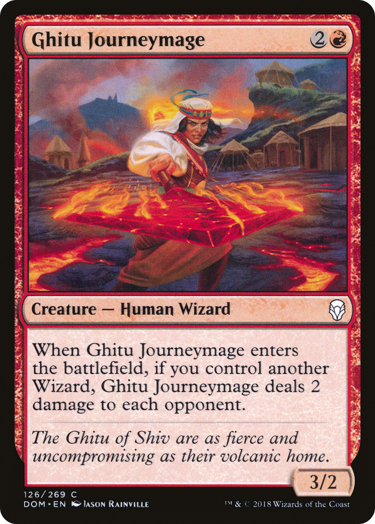 Ghitu Journeymage (126) - Dominaria