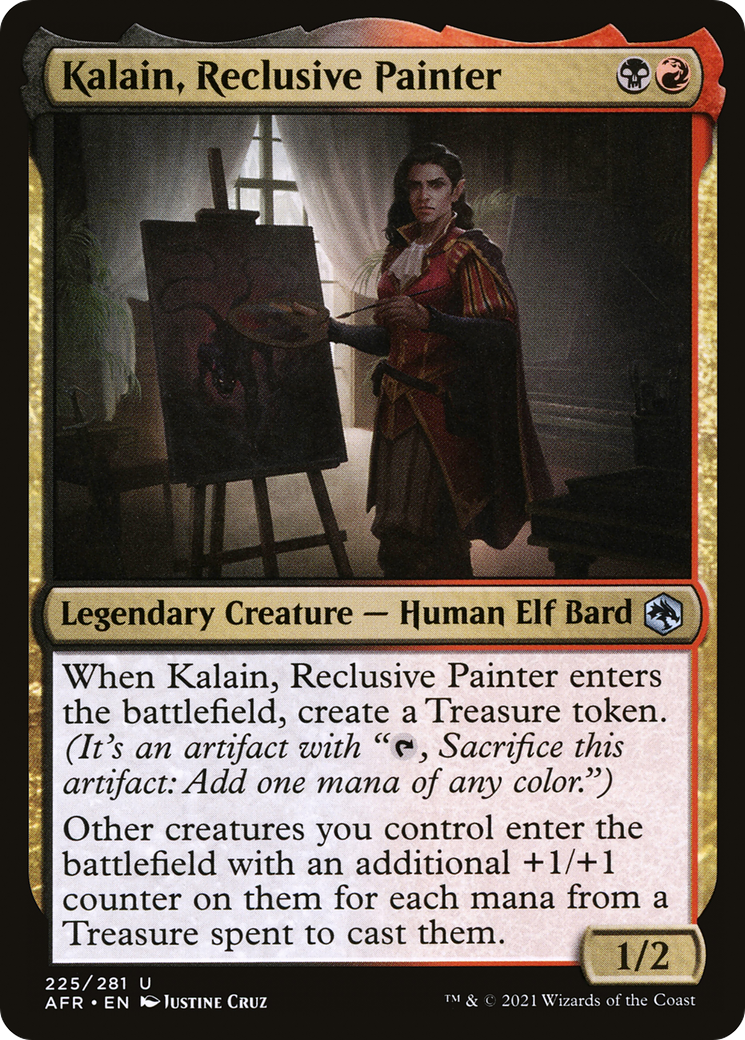 Kalain, Reclusive Painter (225) - Adventures in the Forgotten Realms