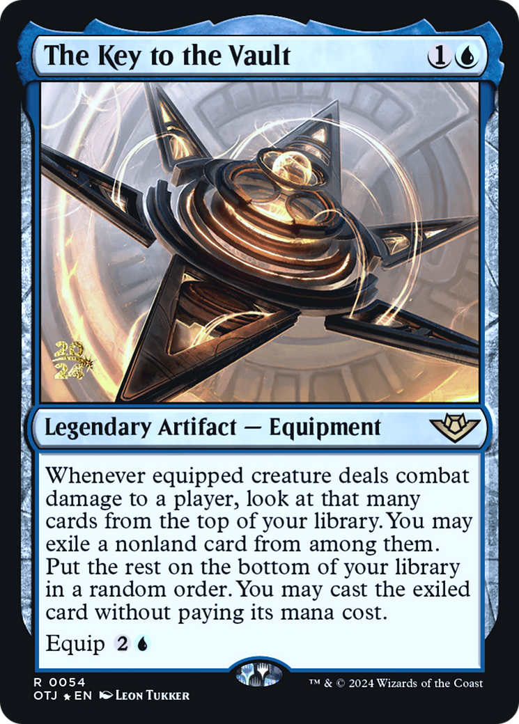 The Key to the Vault (054) Foil - Outlaws of Thunder Junction Promos