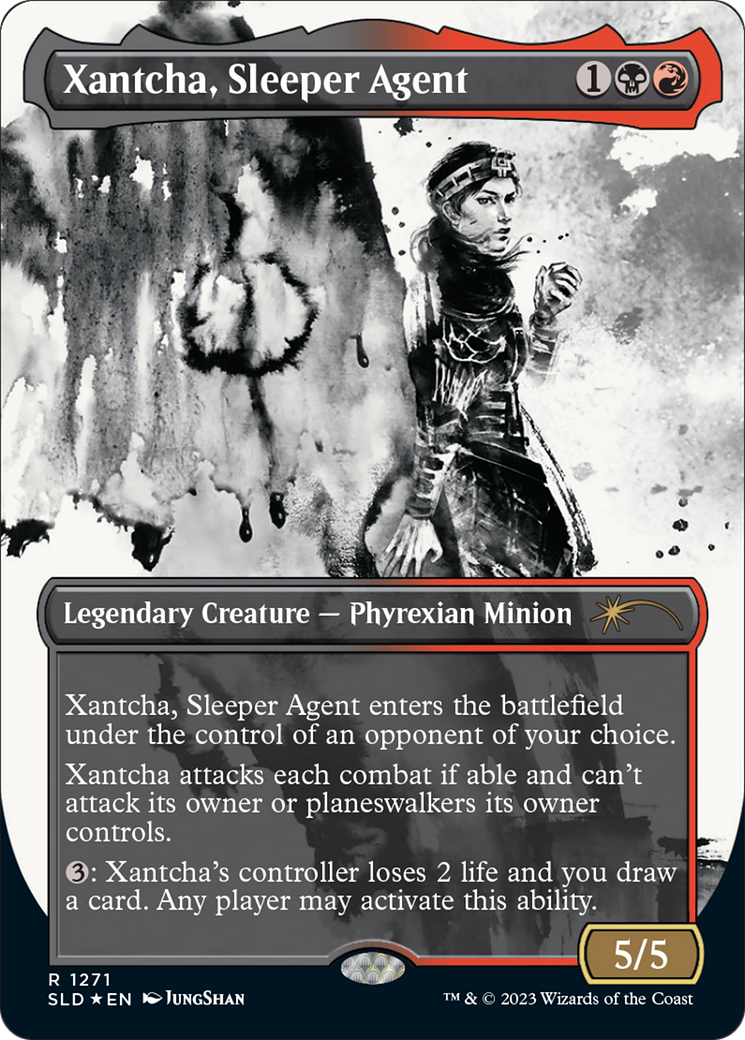 Xantcha, Sleeper Agent (Halo Foil) (Showcase) (1271) Foil - Secret Lair Drop