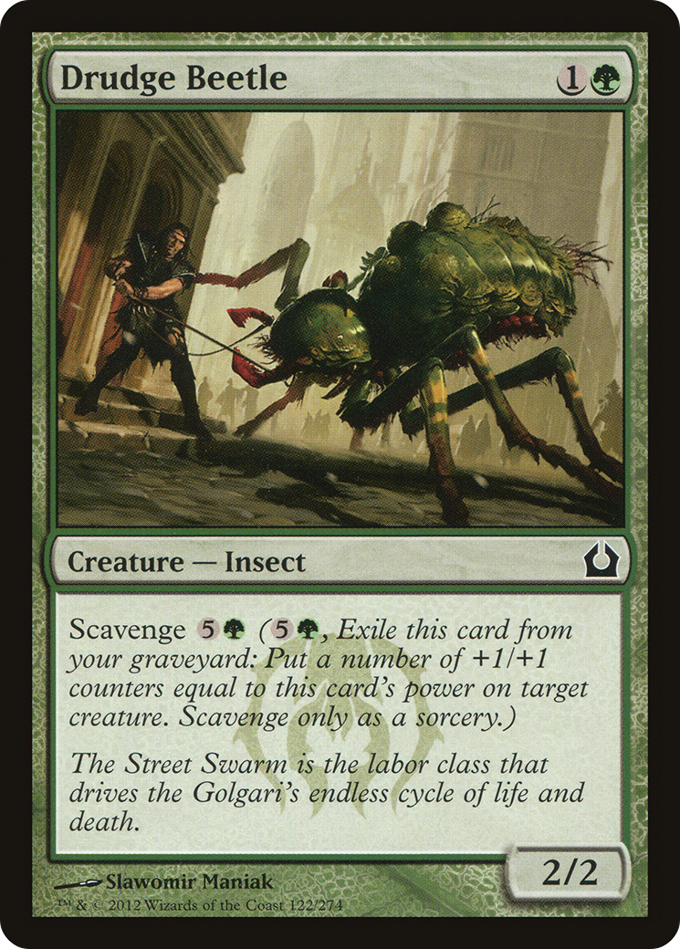 Drudge Beetle (122) - Return to Ravnica