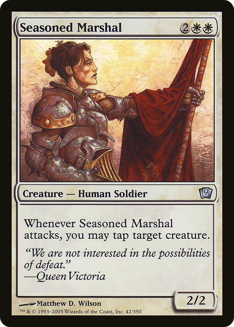 Seasoned Marshal (042) - Ninth Edition