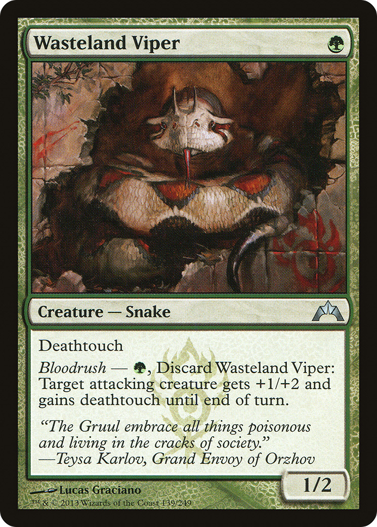 Wasteland Viper (139) - Gatecrash