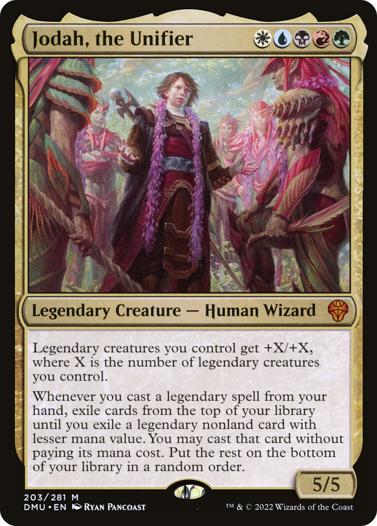 Jodah, the Unifier (203) Foil - Dominaria United