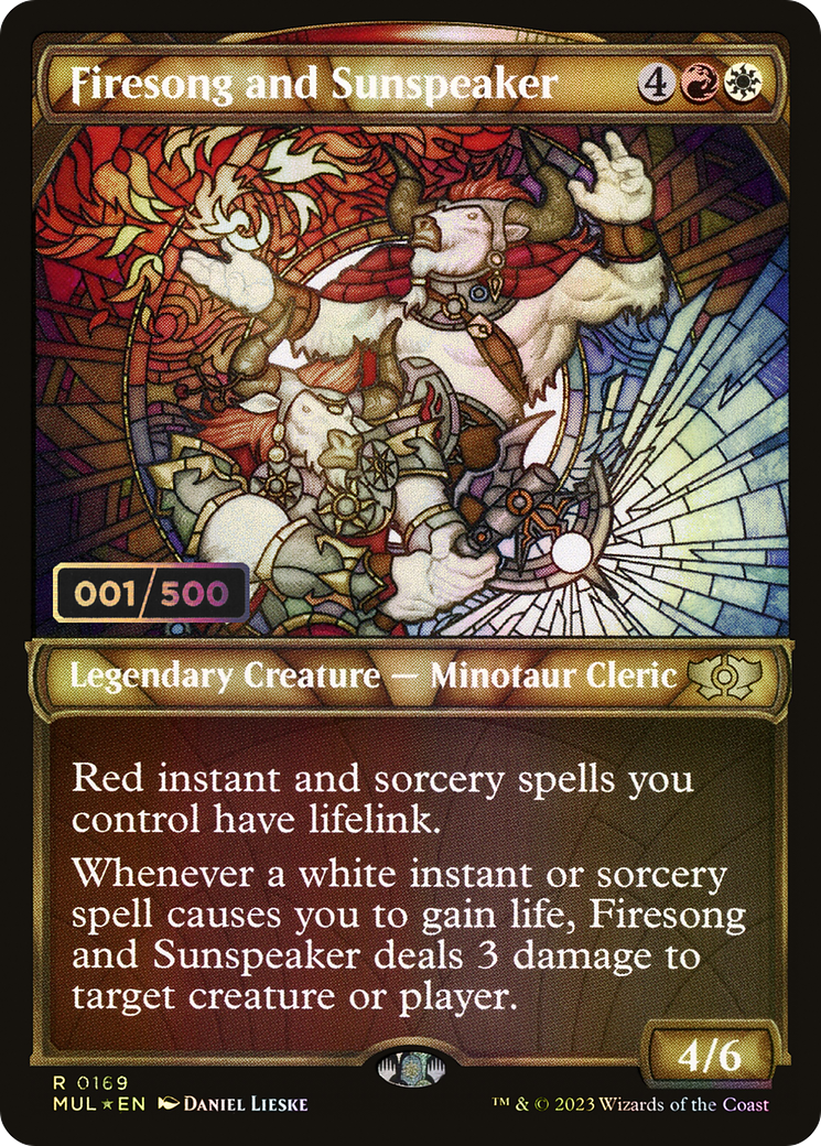 Firesong and Sunspeaker (Showcase) (169z) Foil - Multiverse Legends
