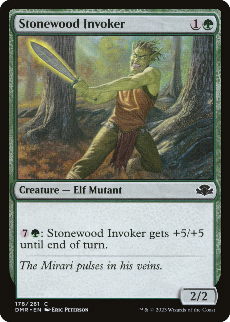 Stonewood Invoker (178) Foil - Dominaria Remastered