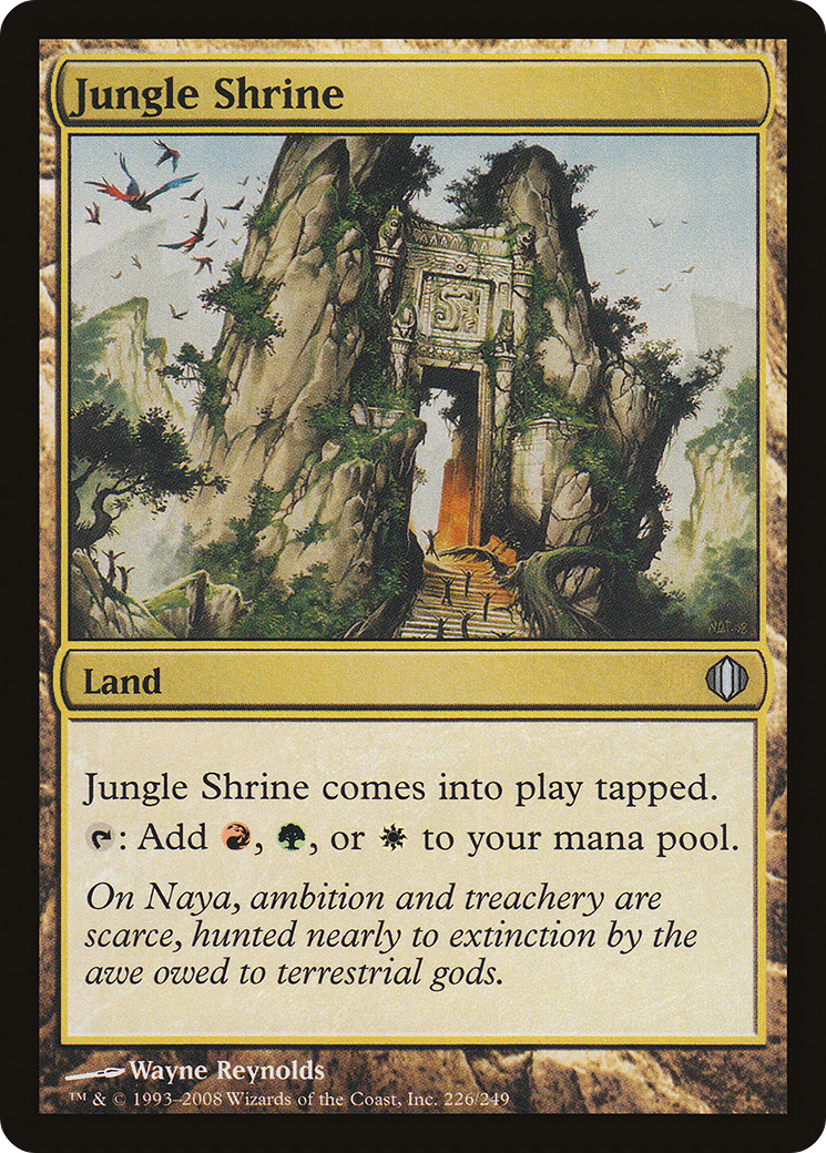 Jungle Shrine (226) Foil - Shards of Alara