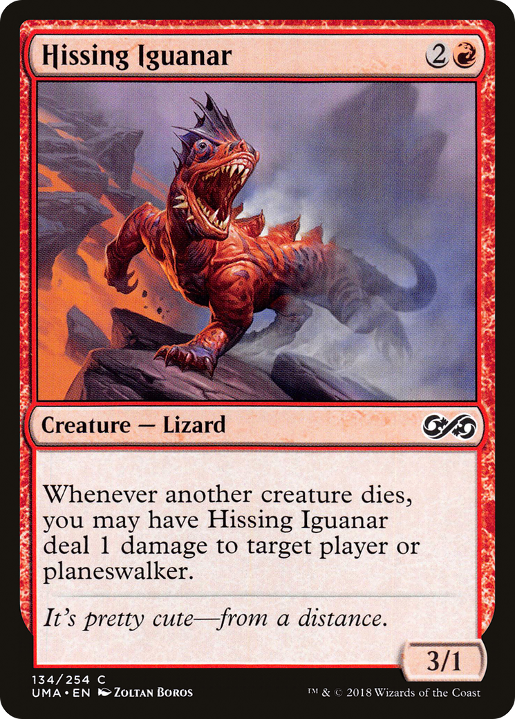 Hissing Iguanar (134) - Ultimate Masters