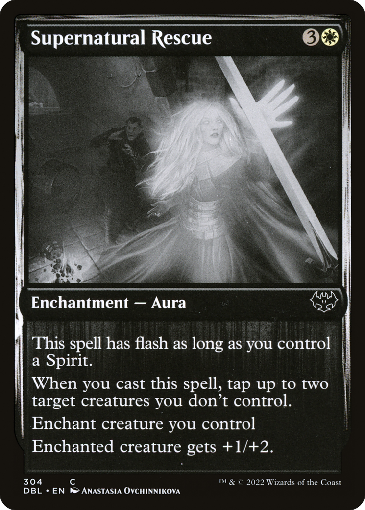 Supernatural Rescue (304) Foil - Innistrad: Double Feature