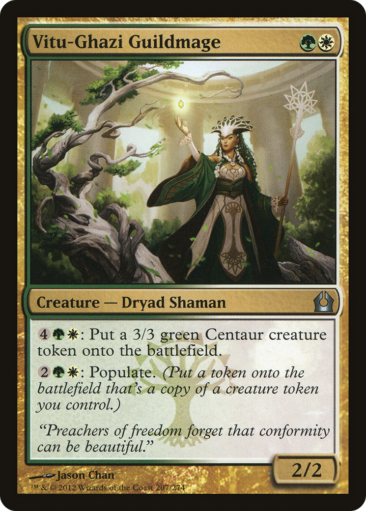 Vitu-Ghazi Guildmage (207) - Return to Ravnica