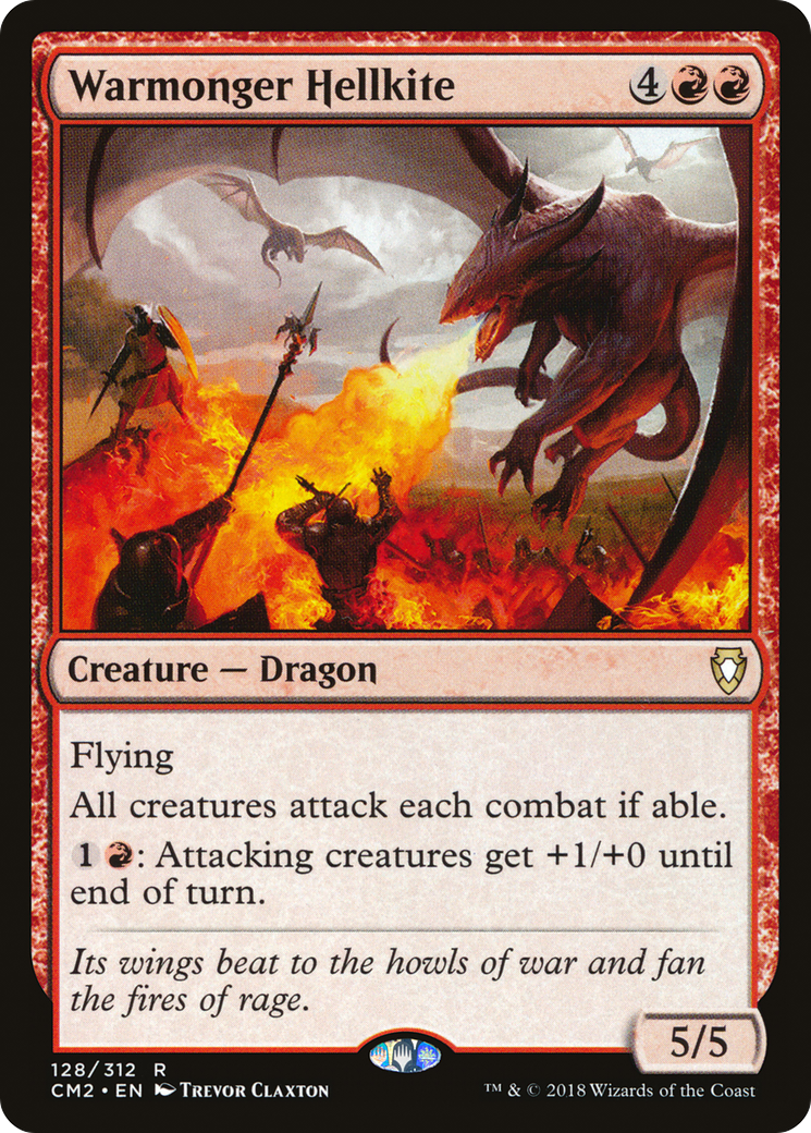 Warmonger Hellkite (128) - Commander Anthology Volume II