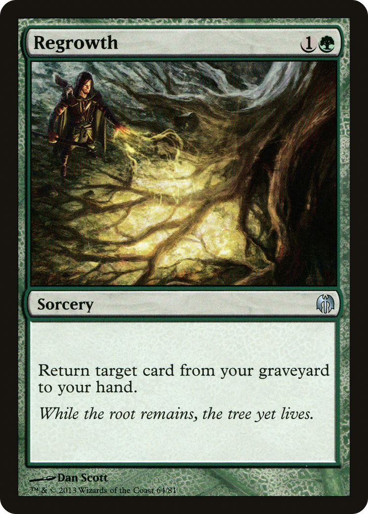 Regrowth (064) - Duel Decks: Heroes vs. Monsters