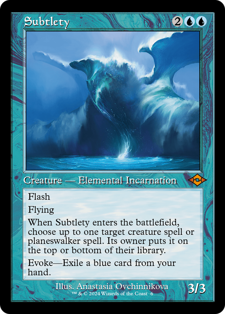 Subtlety (Retro) (006) Foil - Modern Horizons 2 Timeshifts