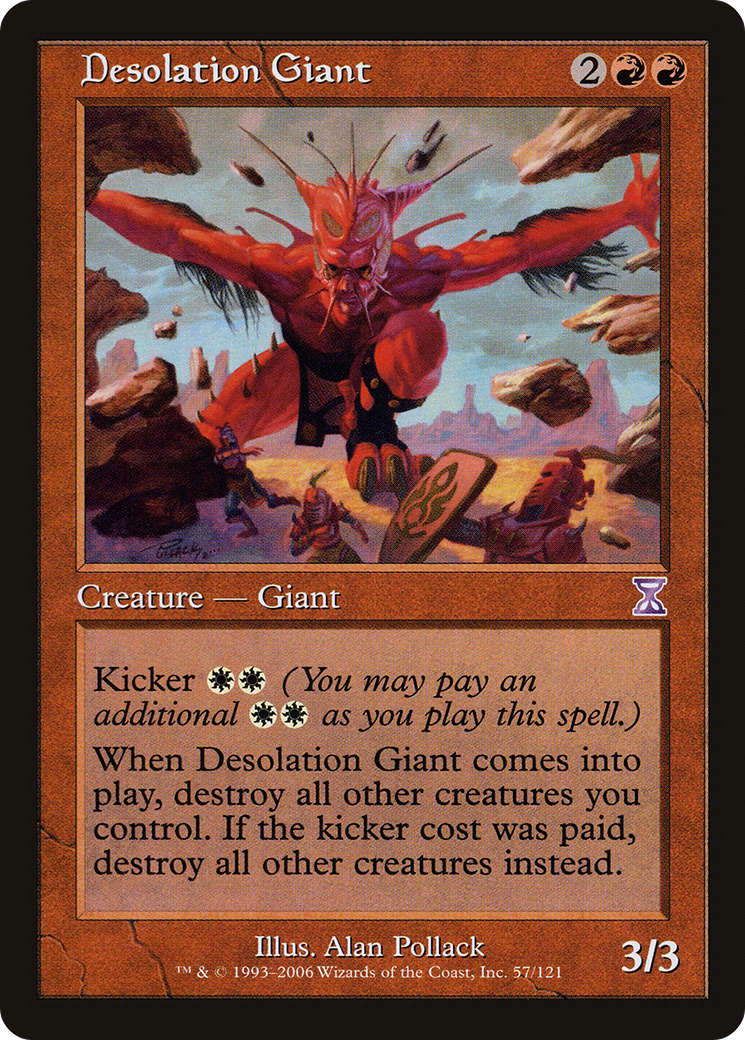 Desolation Giant (Retro) (057) - Time Spiral Timeshifted