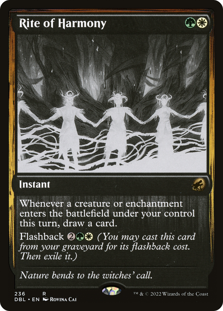 Rite of Harmony (236) Foil - Innistrad: Double Feature