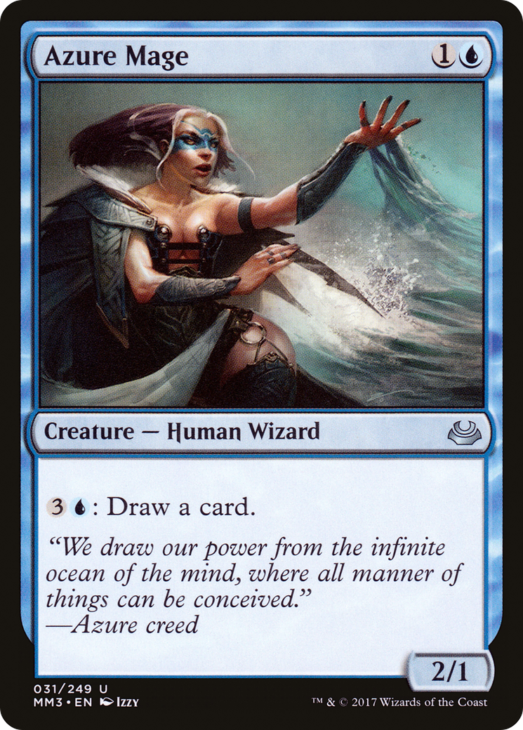 Azure Mage (031) Foil - Modern Masters 2017