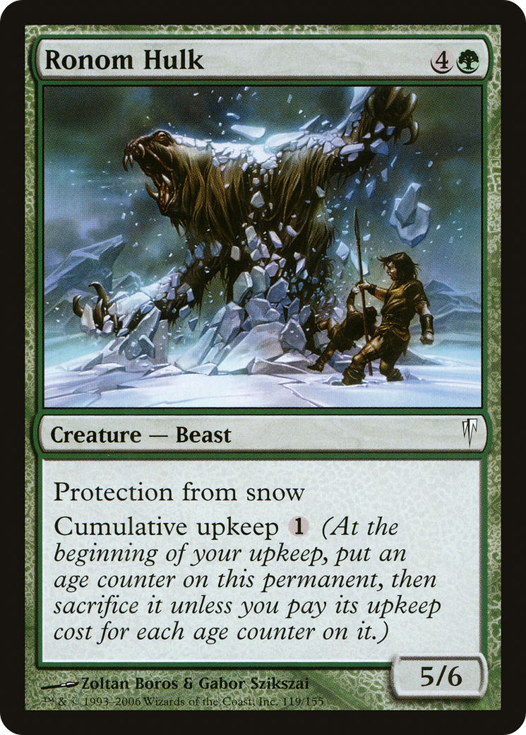 Ronom Hulk (119) Foil - Coldsnap