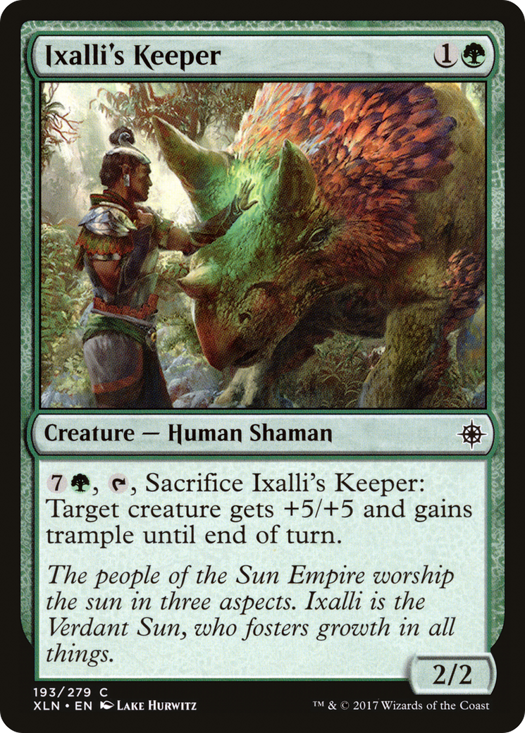 Ixalli's Keeper (193) - Ixalan