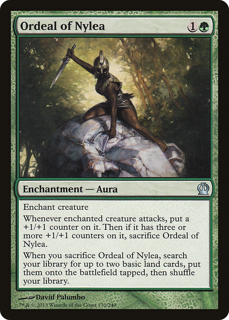 Ordeal of Nylea (170) Foil - Theros