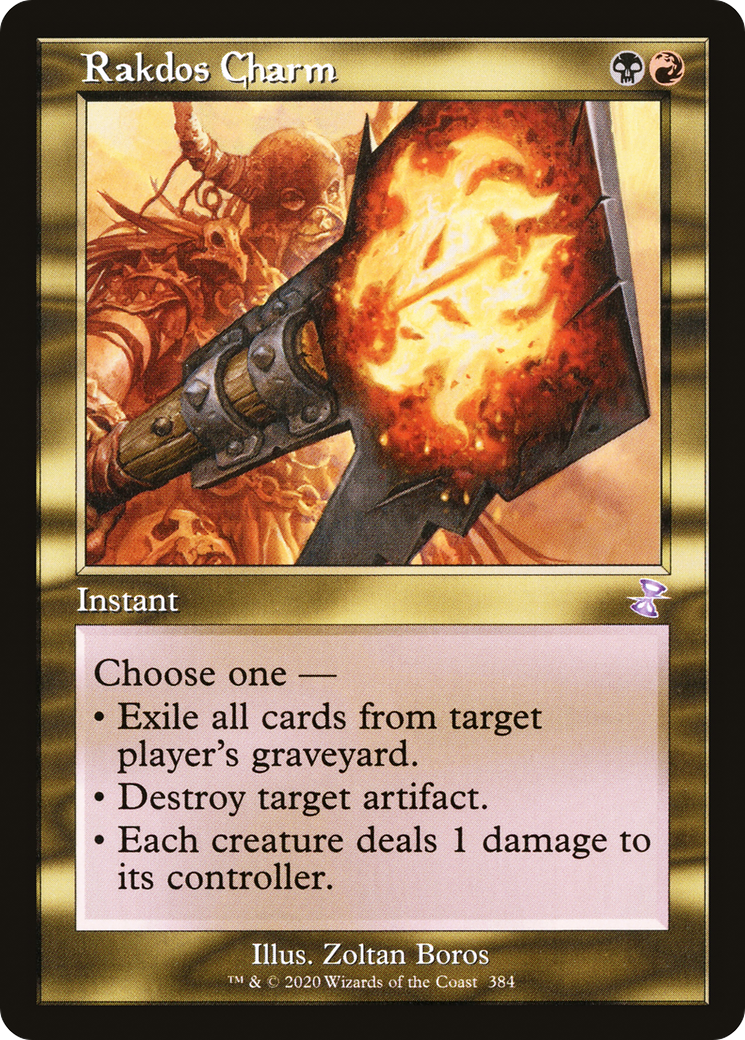 Rakdos Charm (Retro) (384) - Time Spiral Remastered
