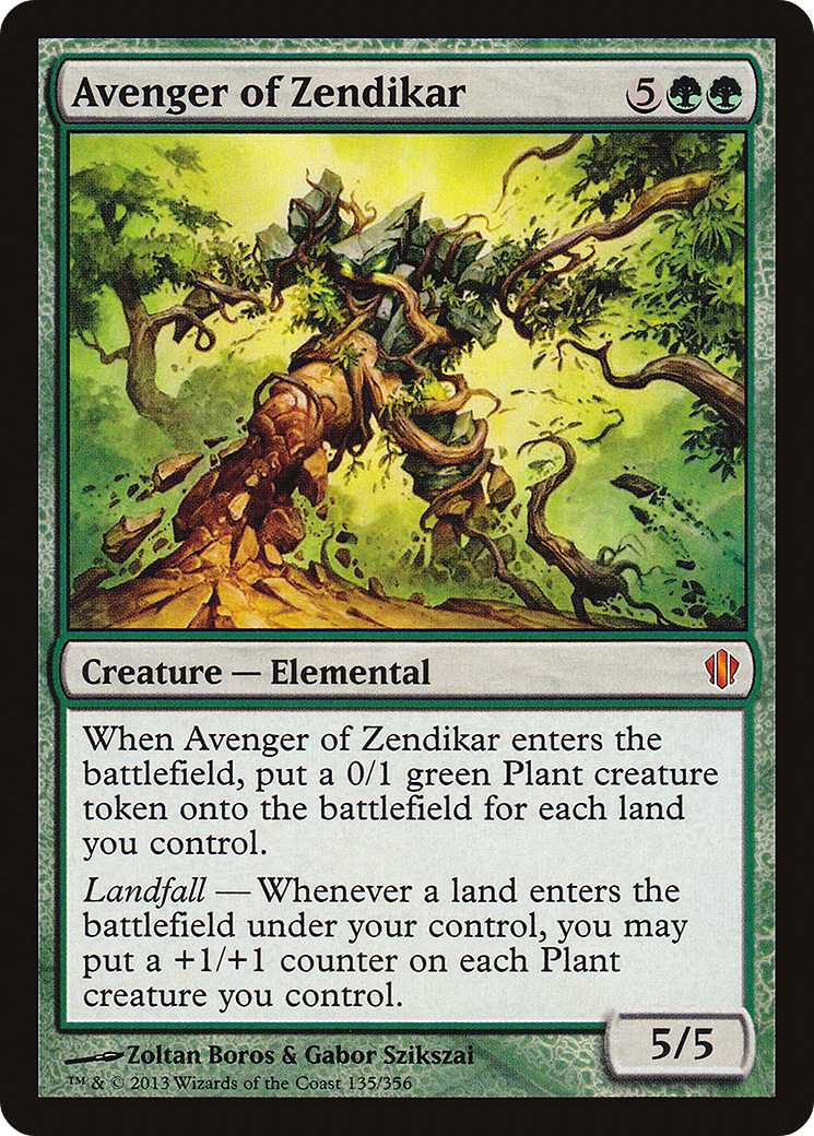 Avenger of Zendikar (135) - Commander 2013
