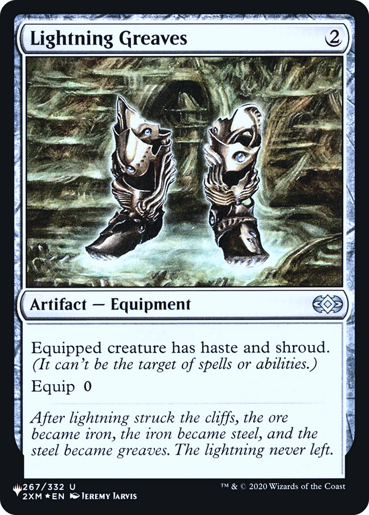 Lightning Greaves (2XM-267) Foil - The List