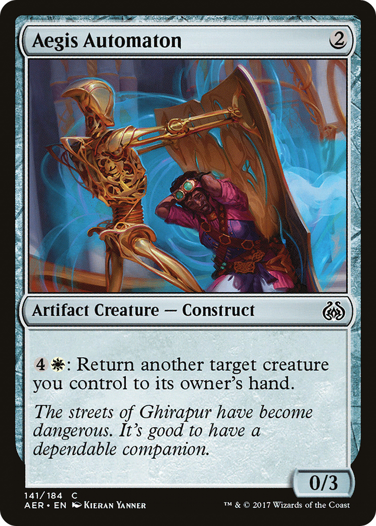 Aegis Automaton (141) Foil - Aether Revolt