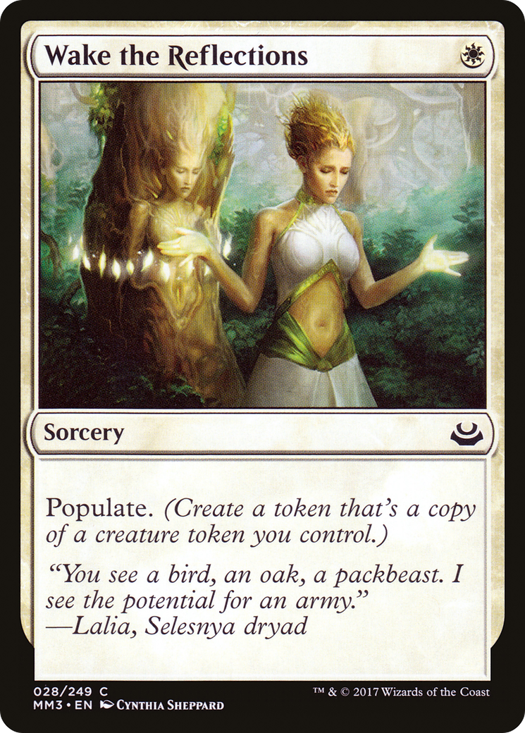 Wake the Reflections (028) Foil - Modern Masters 2017