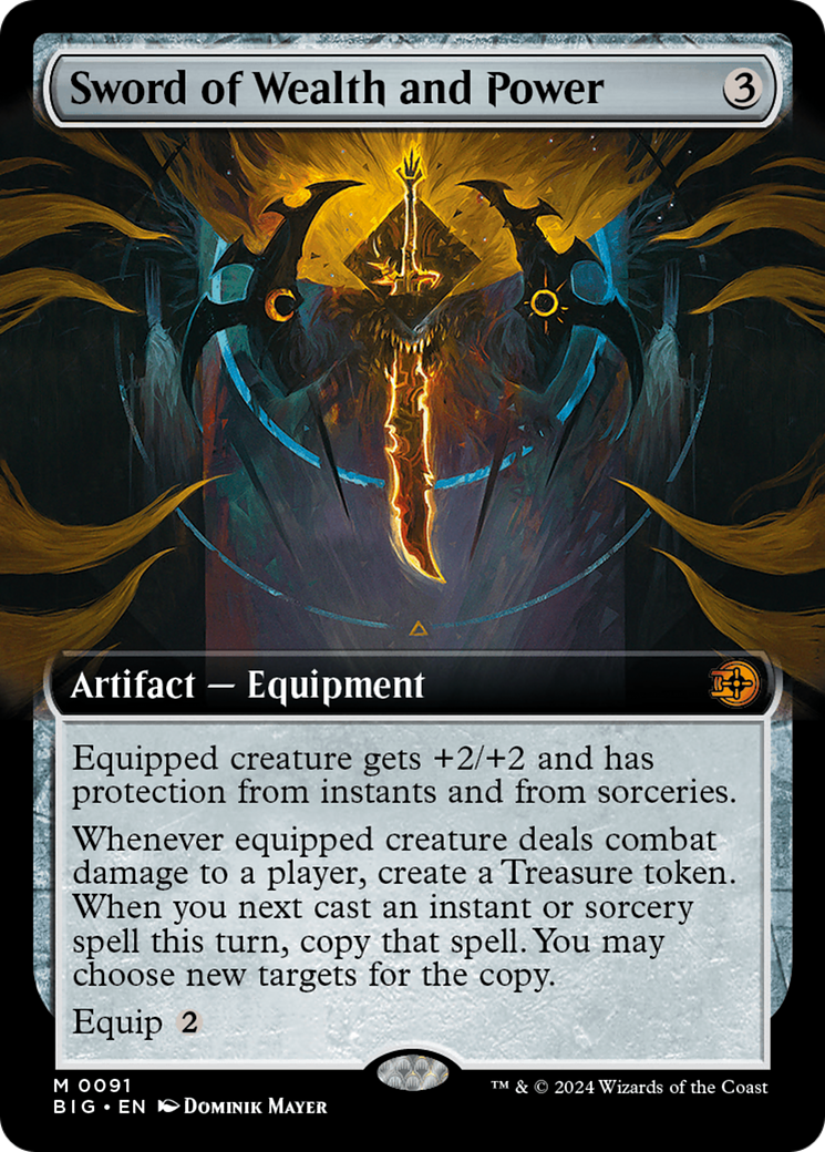 Sword of Wealth and Power (Extended Art) (091) Foil - The Big Score