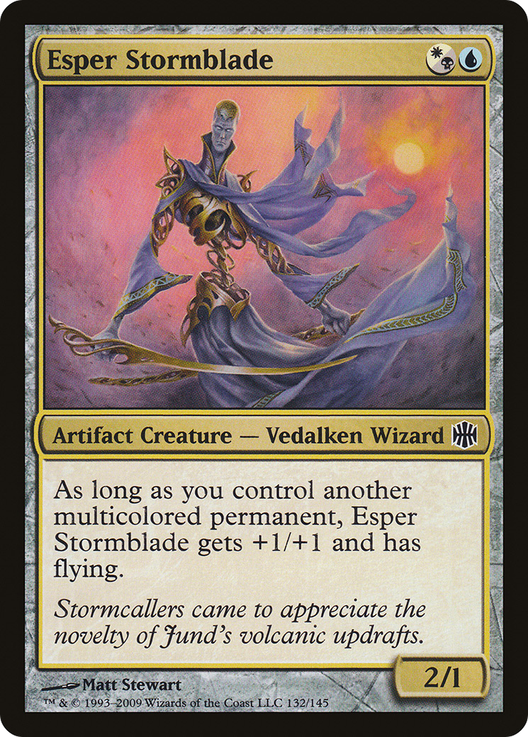 Esper Stormblade (132) Foil - Alara Reborn