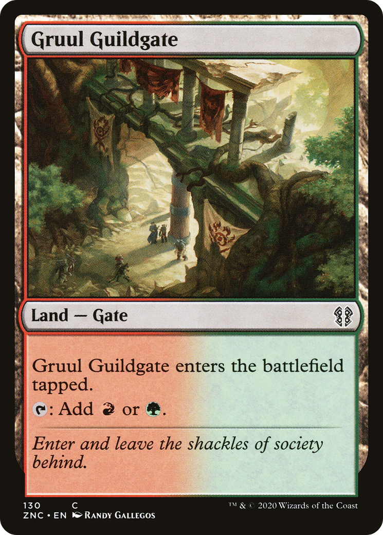 Gruul Guildgate (130) - Zendikar Rising Commander