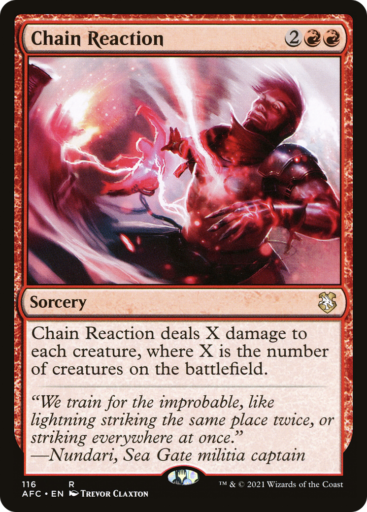 Chain Reaction (116) - Forgotten Realms Commander