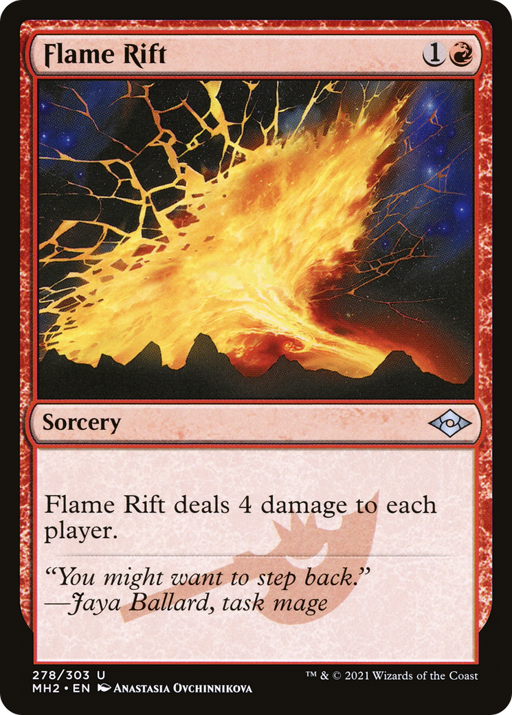 Flame Rift (278) Foil - Modern Horizons 2