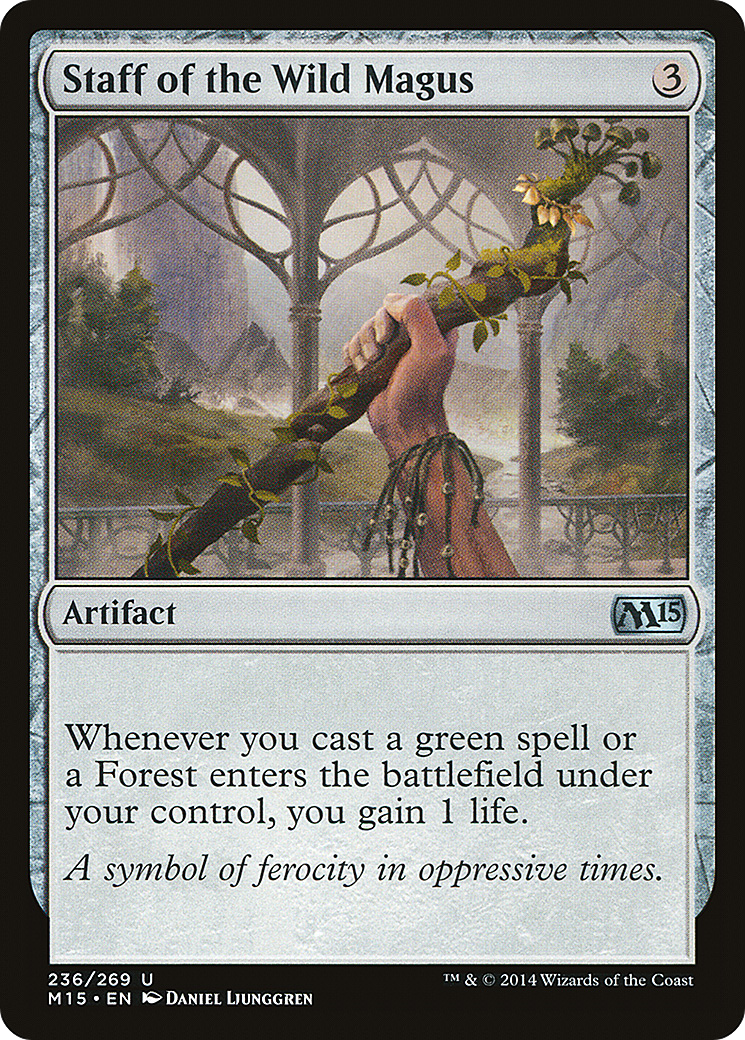 Staff of the Wild Magus (236) - Magic 2015