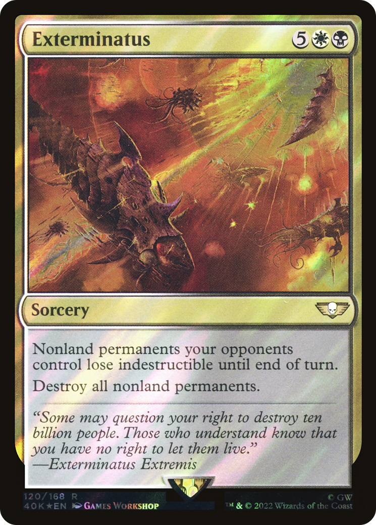 Exterminatus (120) Surge Foil - Warhammer 40,000 Commander