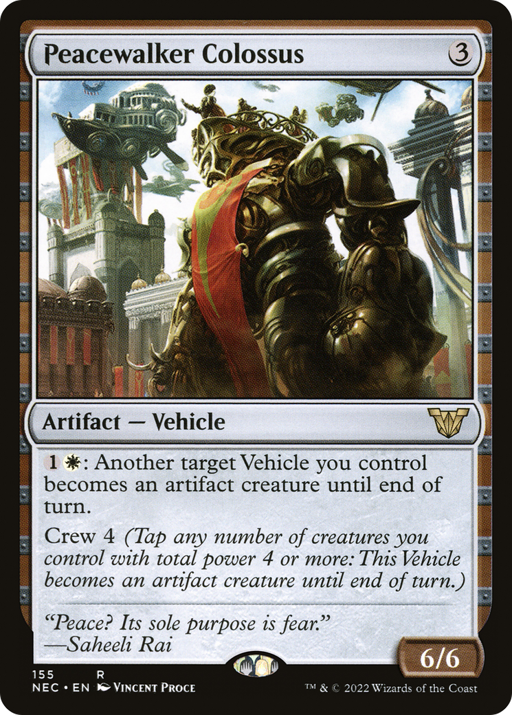Peacewalker Colossus (155) - Neon Dynasty Commander