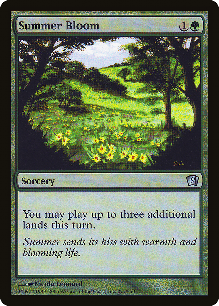 Summer Bloom (273) Foil - Ninth Edition