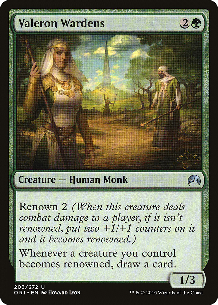Valeron Wardens (203) - Magic Origins