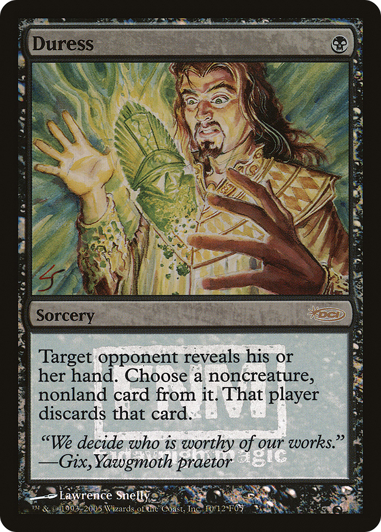 Duress (010) Foil - Friday Night Magic 2005