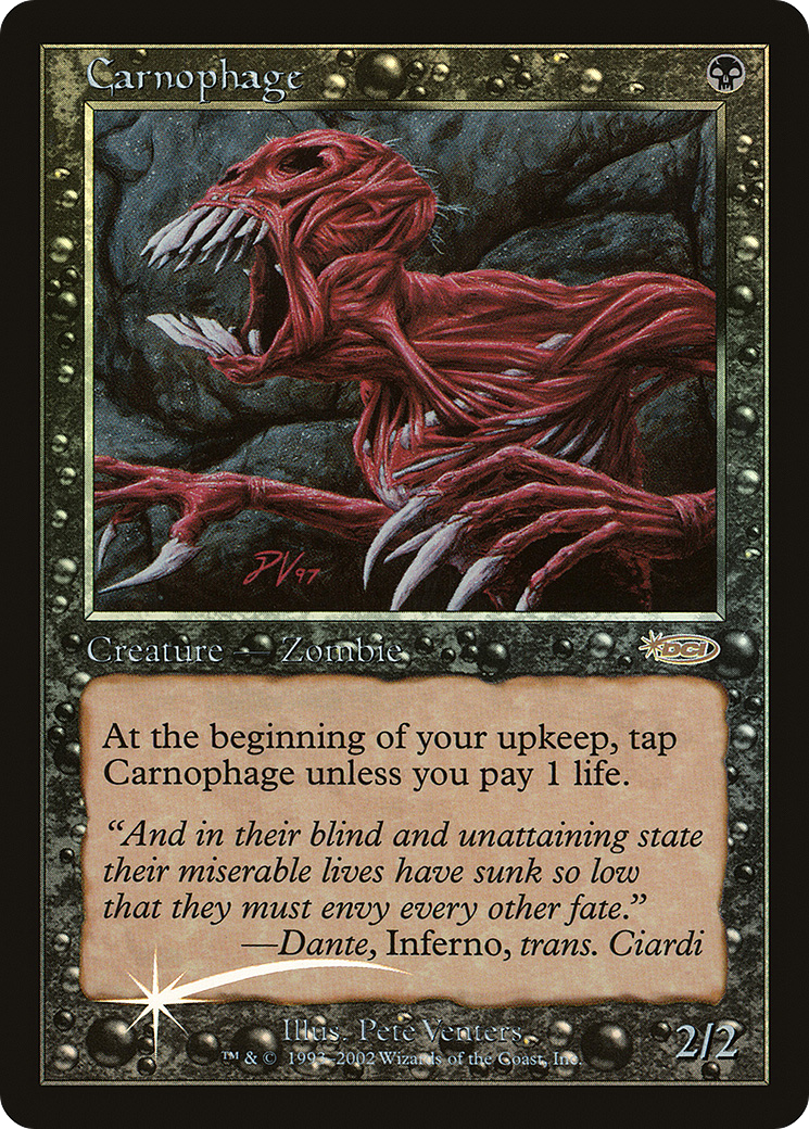 Carnophage (010) Foil - Friday Night Magic 2001