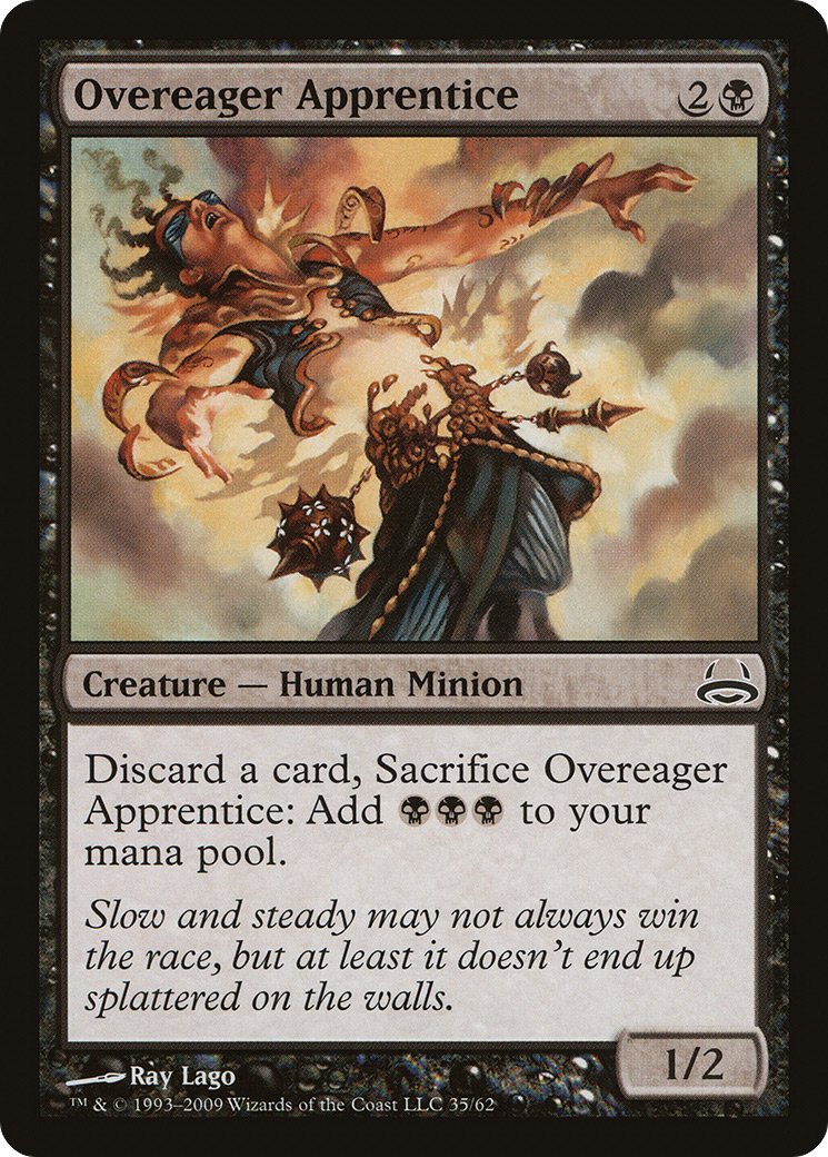 Overeager Apprentice (035) - Duel Decks: Divine vs. Demonic